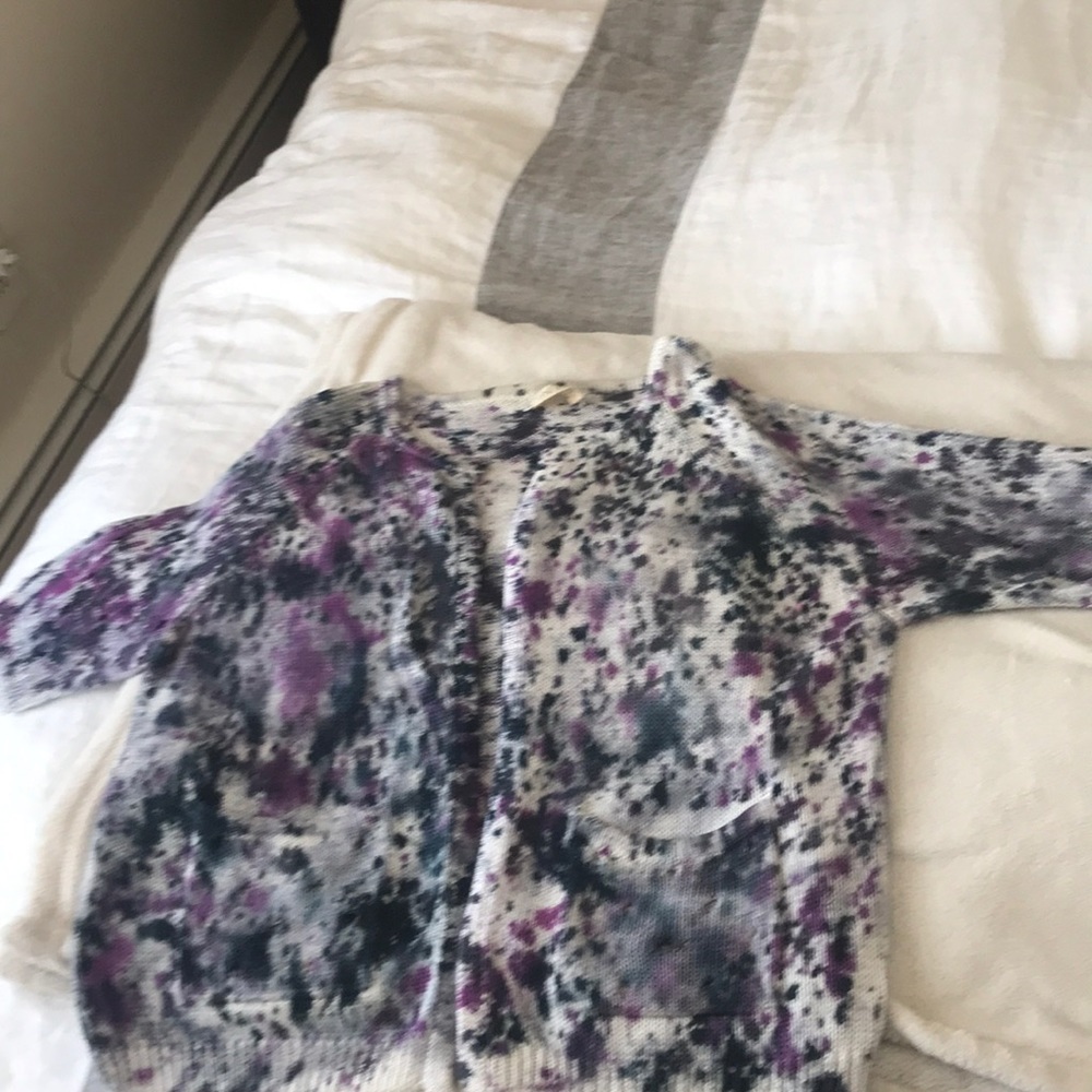 Rialto Jeans Project paint speckled S cardigan